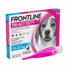FRONTLINE TRI-ACT Spot-On M 10–20 kg – krople na kleszcze, pchły i owady latające (1 pipeta / 2 ml) - zdjęcie produktu