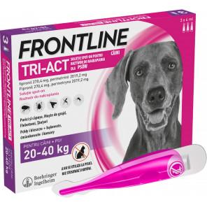 FRONTLINE Tri-Act L 20–40 kg (pipeta 3 x 4 ml) – roztwór do nakrapiania dla psów - zdjęcie produktu