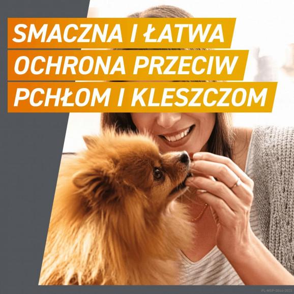 FRONTPRO 68 mg – tabletki do rozgryzania i żucia na pchły i kleszcze dla psów 10–25 kg (3 tabletki) FRONTPRO 68 mg – tabletki do rozgryzania i żucia na pchły i kleszcze dla psów 10–25 kg (3 tabletki) - zdjęcie produktu
