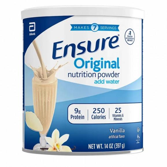 Ensure Original Powder, smak waniliowy – żywność specjalnego przeznaczenia medycznego (400 g) Ensure Original Powder, smak waniliowy – żywność specjalnego przeznaczenia medycznego (400 g) - zdjęcie produktu