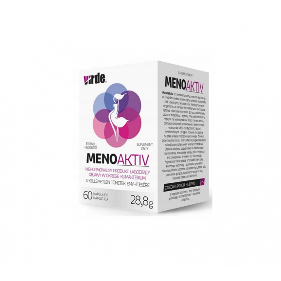 Virde Menoaktiv - suplement diety dla kobiet (60 kapsułek) Virde Menoaktiv - suplement diety dla kobiet (60 kapsułek) - zdjęcie produktu
