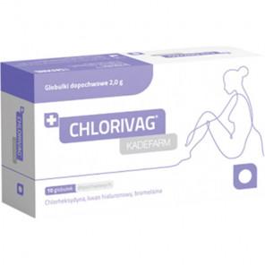 Chlorivag Kadefarm, globulki dopochwowe – wyrób medyczny (10 szt.) - zdjęcie produktu