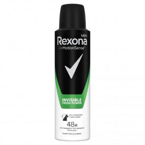 Rexona Men Invisible Fresh Power 48H Antyperspirant Spray Męski (150 ml) - zdjęcie produktu
