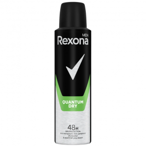 Rexona Men Quantum Dry 48H – antyperspirant w sprayu (150 ml) - zdjęcie produktu