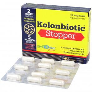 Olimp Kolonbiotic Stopper, kapsułki uzupełniające mikroflorę jelitową (10 szt.) - zdjęcie produktu