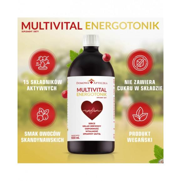 Multivital Energotonik – suplement diety (1 litr) Multivital Energotonik – suplement diety (1 litr) - zdjęcie produktu
