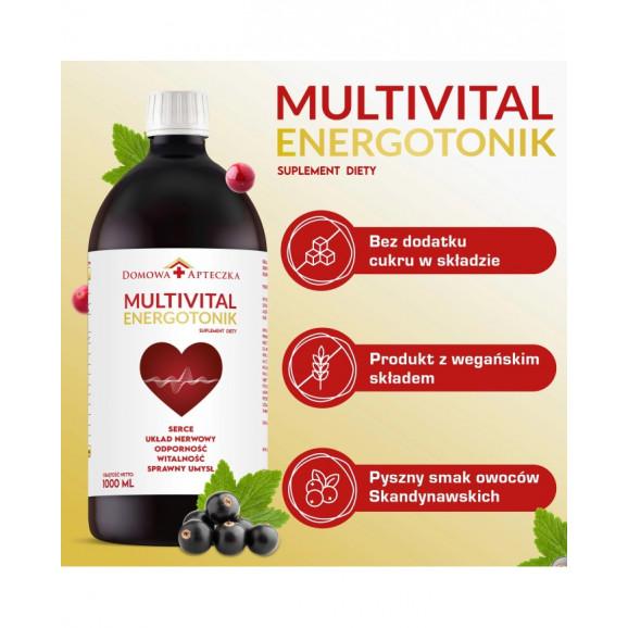Multivital Energotonik – suplement diety (1 litr) Multivital Energotonik – suplement diety (1 litr) - zdjęcie produktu
