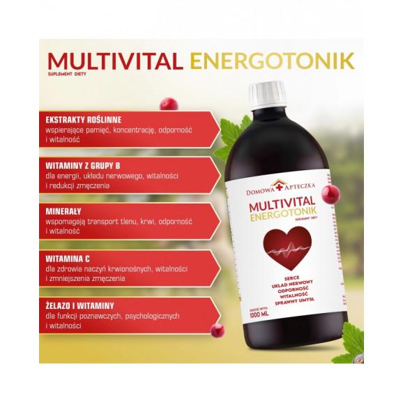Multivital Energotonik – suplement diety (1 litr) Multivital Energotonik – suplement diety (1 litr) - zdjęcie produktu