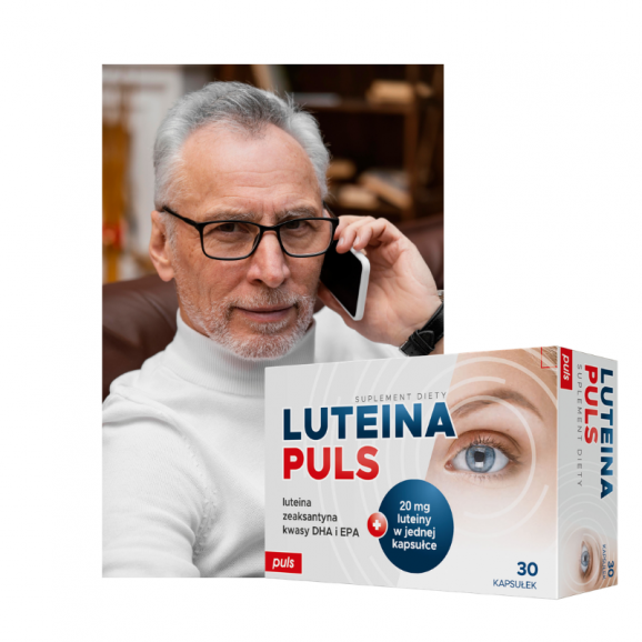 Zestaw Dla Seniora PULS PulsVit Senior 60 tabletek + Luteina Puls 30 kapsułek + Elektrolity Senior Puls 20 tabletek musujących - zdjęcie produktu