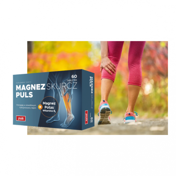 Zestaw Spokój i Relaks PULS Ashwagandha Elite Puls 60 kapsułek + Calm Puls 60 tabletek + Magnez Skurcz Puls 60 tabletek GRATIS - zdjęcie produktu