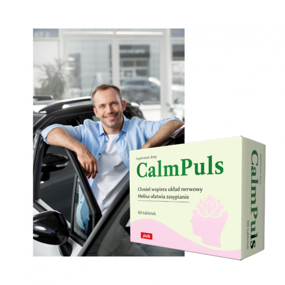 Zestaw Dla Kierowcy Zawodowego PULS Luteina Puls 30 kapsułek + VenoComplex Puls 60 kapsułek + CalmPuls 60 tabletek GRATIS - zdjęcie produktu