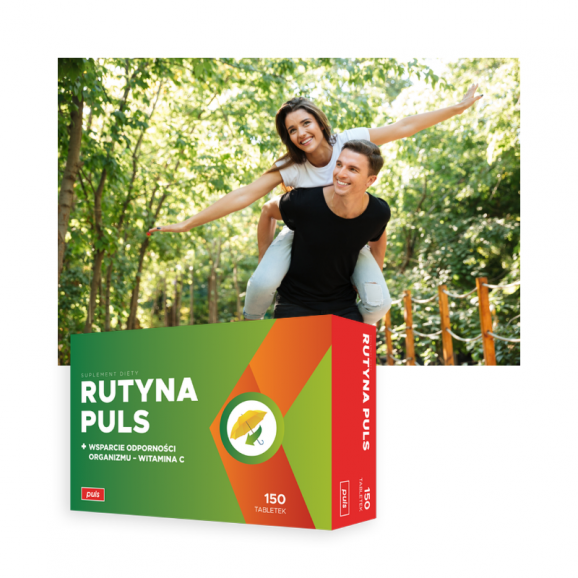 Zestaw Alergia i Odporność PULS Calcium Puls 20 tabletek musujących + Witamina C Puls 1000 mg 20 tabletek musujących + Rutyn - zdjęcie produktu
