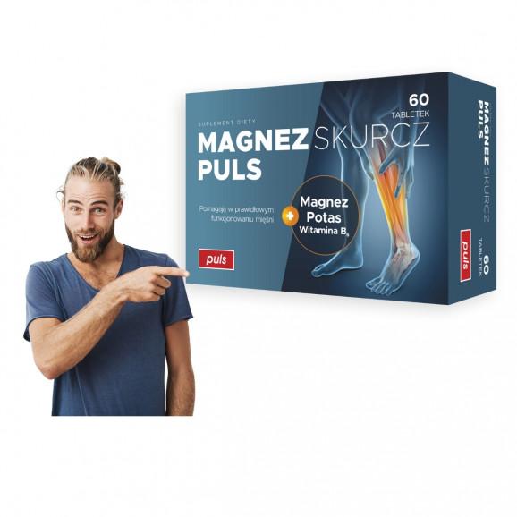 Zestaw Nocna Regeneracja PULS Maślan Sodu Puls 60 kapsułek + Magnez Skurcz Puls 60 tabletek + Witamina D3 4000 Puls 60 kapsuł - zdjęcie produktu