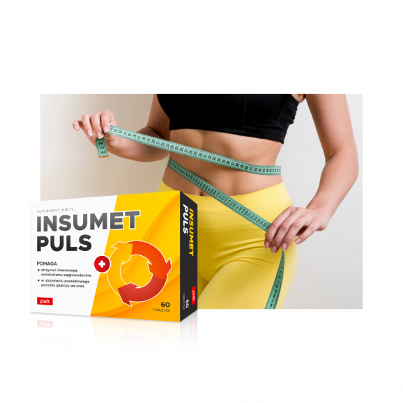 Zestaw Równowaga Glikemiczna PULS Insumet Puls 60 tabletek + Maślan Sodu Puls 60 kapsułek + Magnez Forte Puls 60 tabletek GRA - zdjęcie produktu