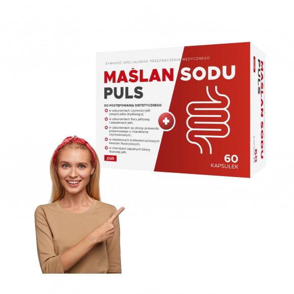 Zestaw Równowaga Glikemiczna PULS Insumet Puls 60 tabletek + Maślan Sodu Puls 60 kapsułek + Magnez Forte Puls 60 tabletek GRA - zdjęcie produktu