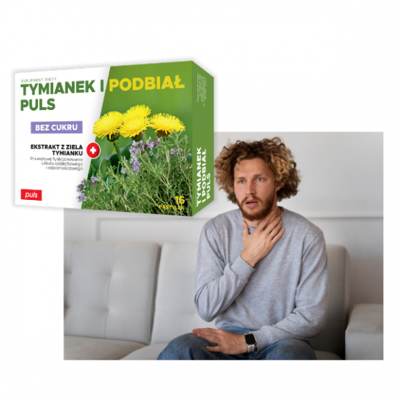 Zestaw Wsparcie Odporności PULS Witamina D3 Premium 4000 Puls 60 kapsułek + Rutyna Puls 150 tabletek + Tymianek i Podbiał Pul - zdjęcie produktu