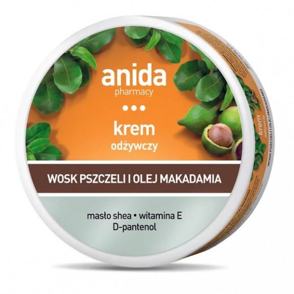 Anida Wosk pszczeli i olej macadamia, krem odżywczy (125 ml) - zdjęcie produktu