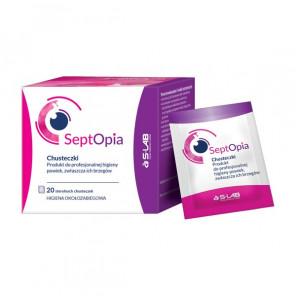 SeptOpia – chusteczki do profesjonalnej higieny powiek (20 szt.) - zdjęcie produktu