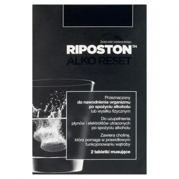 Riposton – 2 tabletki musujące Riposton – 2 tabletki musujące - zdjęcie produktu