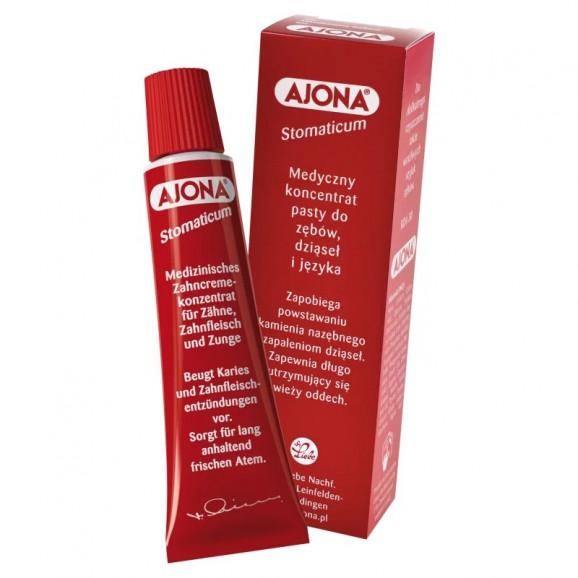 Ajona Stomaticum – koncentrat pasty do zębów (6 ml) Ajona Stomaticum – koncentrat pasty do zębów (6 ml) - zdjęcie produktu