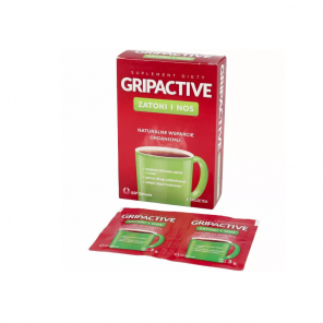 Gripactive Zatoki i Nos - suplement diety (6 saszetek) - zdjęcie produktu
