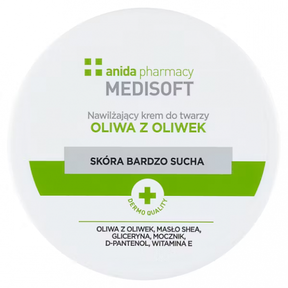 Anida Medi Soft, nawilżający krem do twarzy z oliwą z oliwek (100 ml) - zdjęcie produktu