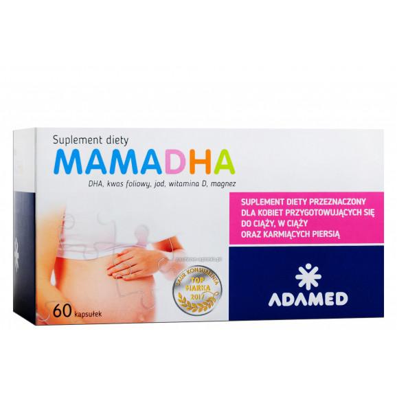 MamaDHA – suplement diety (60 kapsułek) MamaDHA – suplement diety (60 kapsułek) - zdjęcie produktu