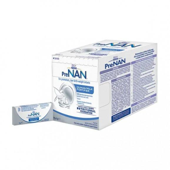 Nestle PreNAN HMF – wzmacniacz mleka kobiecego (72 saszetki) Nestle PreNAN HMF – wzmacniacz mleka kobiecego (72 saszetki) - zdjęcie produktu