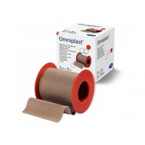 Omniplast - przylepiec tkaninowy z wiskozy, 5 cm x 5m, 1 sztuka - zdjęcie produktu