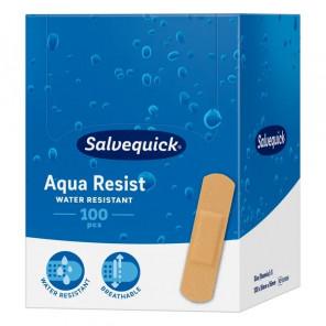 Salvequick Aqua Resist – wodoodporne plastry, małe (100 sztuk) - zdjęcie produktu