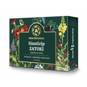 Herbal Monasterium SinuGrip Zatoki – suplement diety (15 kapsułek) - zdjęcie produktu