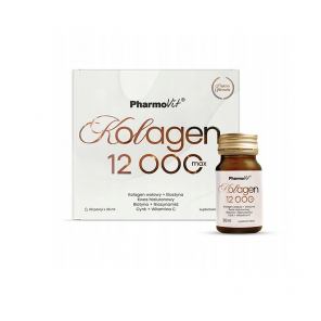 Pharmovit Kolagen 12 000 Max – suplement diety, shoty (30 x 30 ml) - zdjęcie produktu