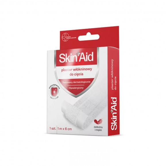 Skin Aid Plaster włókninowy do cięcia 1 m x 6 cm – wyrób medyczny (1 szt.) Skin Aid Plaster włókninowy do cięcia 1 m x 6 cm – wyrób medyczny (1 szt.) - zdjęcie produktu