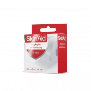 Skin Aid Przylepiec włókninowy 4,5 m x 2,5 cm – wyrób medyczny (1 szt.) - zdjęcie produktu