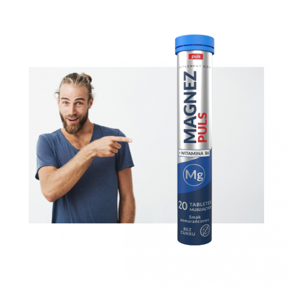 Zestaw Wsparcie Pracy Mózgu PULS Ashwagandha Elite Puls 60 kapsułek + Magnez B6 Puls 20 tabletek musujących + Luteina Puls 30 - zdjęcie produktu