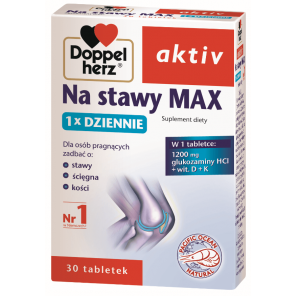 Doppelherz aktiv Na stawy Max – suplement diety (30 tabletek) - zdjęcie produktu