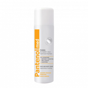 Pantenol Med pianka do twarzy i ciała regenerująco-łagodząca w sprayu (150 ml) - zdjęcie produktu