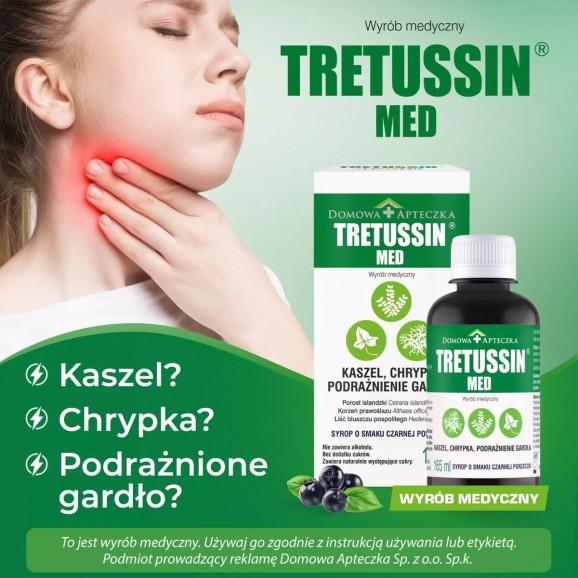 Tretussin Med syrop 165 ml – wyrób medyczny - zdjęcie produktu