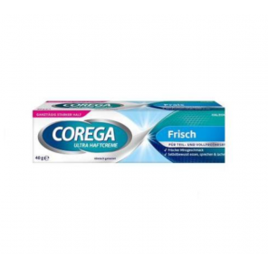 Corega Super Mocny Delikatnie Miętowy krem do protez (40 g) - zdjęcie produktu