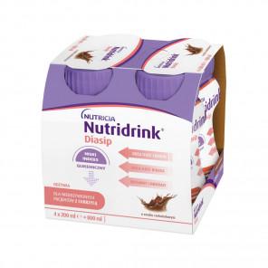 Nutridrink Diasip o smaku czekoladowym 4x200 ml - zdjęcie produktu