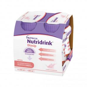 Nutridrink Diasip o smaku truskawkowym 4x200 ml - zdjęcie produktu