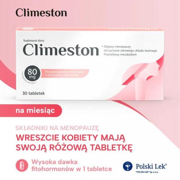 Climeston – suplement diety (30 tabletek powlekanych) - zdjęcie produktu