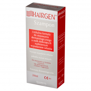 Hairgen szampon przeciw wypadaniu włosów – wyrób medyczny (200 ml) - zdjęcie produktu