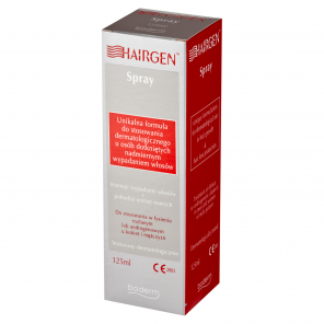 Hairgen Spray, preparat przeciw wypadaniu włosów – wyrób medyczny (125 ml) - zdjęcie produktu