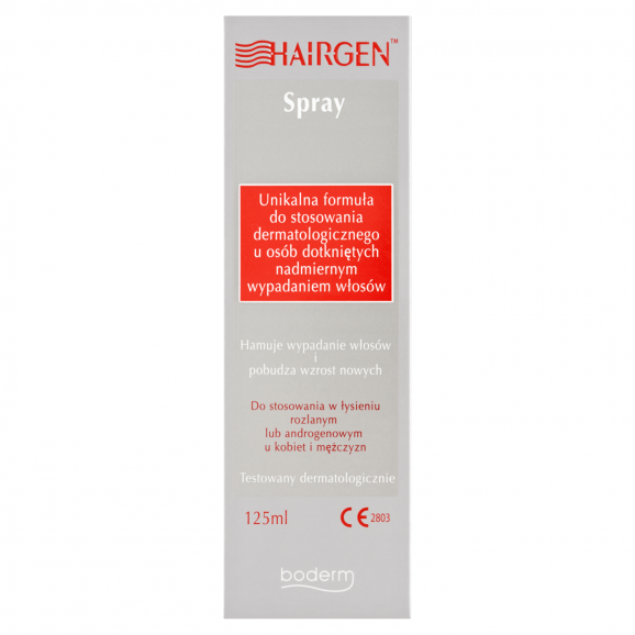 Hairgen Spray, preparat przeciw wypadaniu włosów – wyrób medyczny (125 ml) - zdjęcie produktu