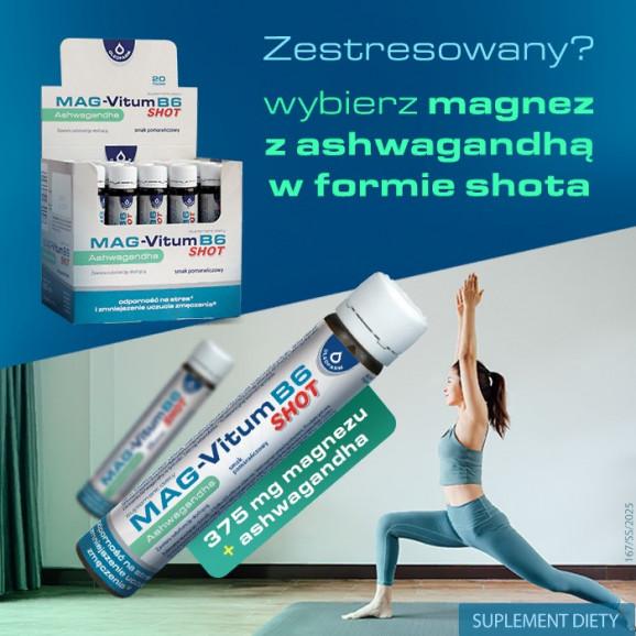 Mag-Vitum B6 Ashwagandha – suplement diety (25 ml) - zdjęcie produktu