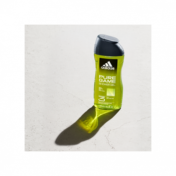 Adidas Pure Game 3w1, żel pod prysznic, 400 ml - zdjęcie produktu