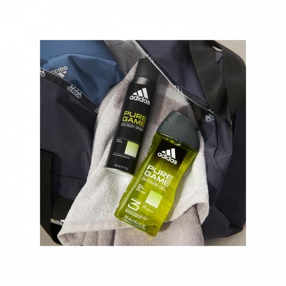 Adidas Pure Game 3w1, żel pod prysznic, 400 ml - zdjęcie produktu
