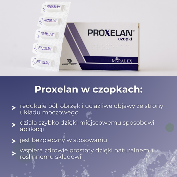 Proxelan, czopki doodbytnicze, 2 g, 10 szt. – wyrób medyczny - zdjęcie produktu