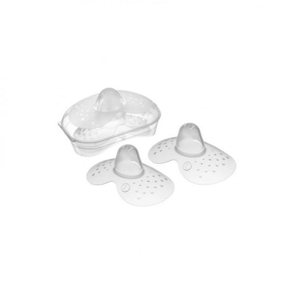 MAM Baby Osłonki na piersi (nipple shields) rozmiar L – 2 szt. - zdjęcie produktu